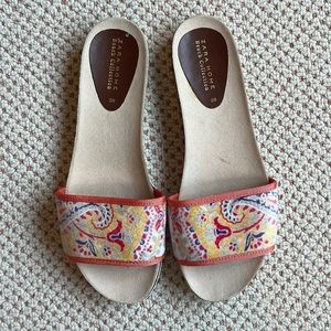 Zara Patterned Sandals